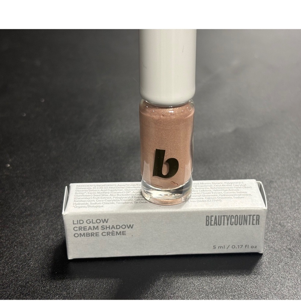 Beautycounter Lid Glow Cream‎ Shadow Luster 5ml Shimmer Liquid Eyeshadow New Box